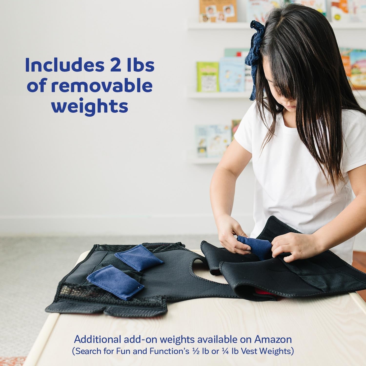 - Red Weighted Compression Vest for Kids & Adults - Calming Weighted Vest for Kids with Sensory Issues - Compression & Kids Weighted Vest - Toddlers, Kids, Teens & Adult Sizes