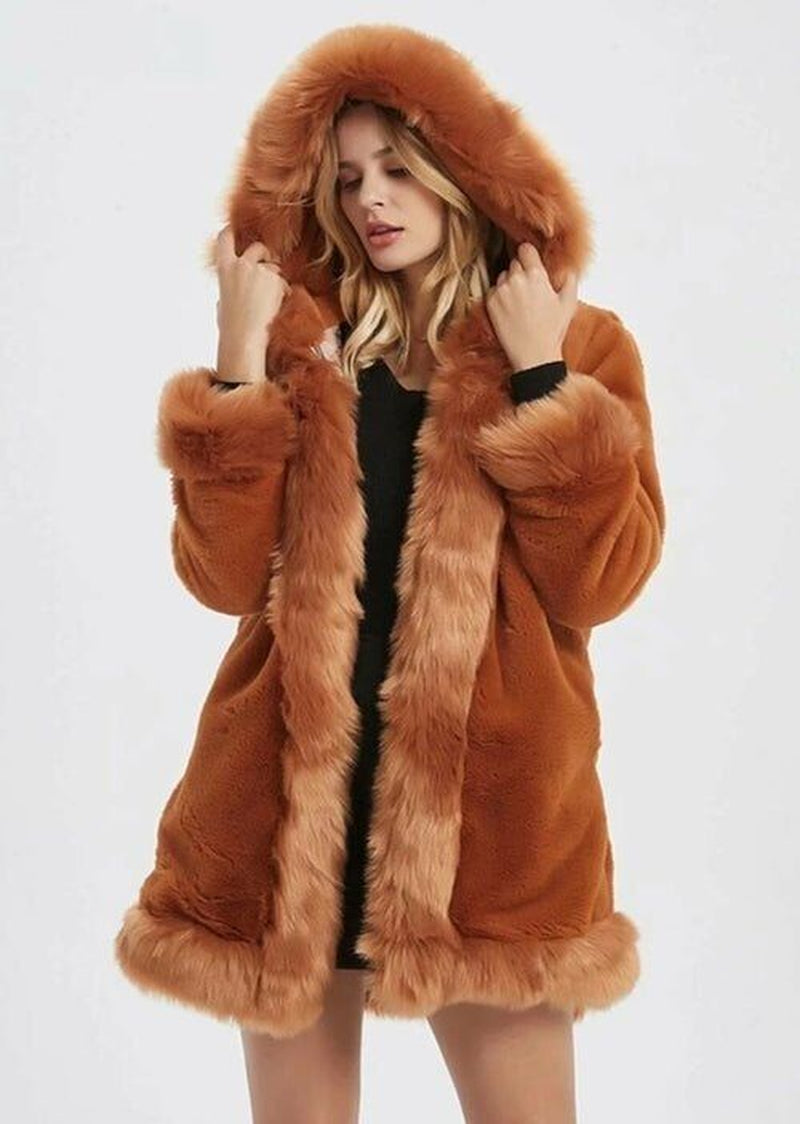 Fashion, Fur Coat, Hooded Coat, Onetiy Fashion Womens, Winter Fashion, Women Jac